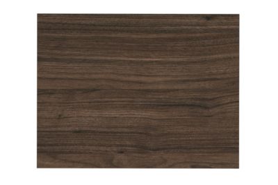 Plan de travail pour meuble de salle de bain TERRA VILLA coloris noyer foncé 60 cm