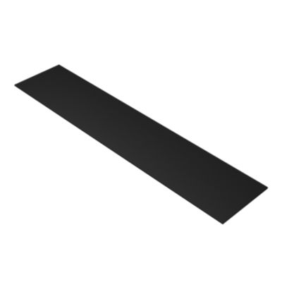 Plan de travail réversible compact 1 face aspect marbre noir / 1 face noir mat L.300 x l.62 x ép.1,2 cm GoodHome Nepeta