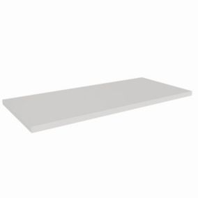 Plan de travail stratifié - 140 x 63 cm - Blanc