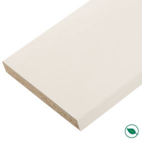 Plan de travail stratifié CPL Blanc 2050 x 800 x 29 mm   - Livraison comprise
