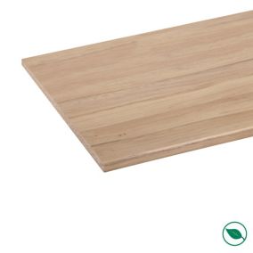 Plan de travail stratifié CPL chêne européen 2050 x 800 x 29 mm   - Livraison comprise