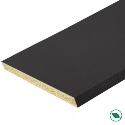 Plan de travail stratifié CPL Granit foncé 3040 x 640 x 38 mm