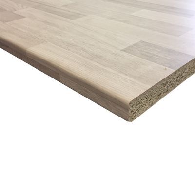 Plan de travail stratifié aspect bois décor hêtre hydrofuge 280 x 62 cm ép.28 mm (vendu à la pièce)