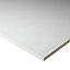 Plan de travail stratifié blanc brillant Compact 260 x 65 cm ép.12,5 mm (vendu à la pièce)