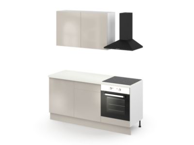 Plan de travail stratifié blanc L.300 x l.62 x ép.3,8 cm GoodHome Kala
