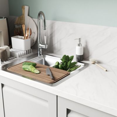 Plan de travail stratifié effet marbre blanc Izee L. 246 cm x l. 63,5 cm x Ép. 38 mm