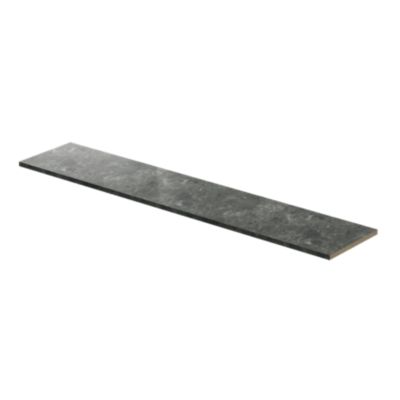 Plan de travail stratifié effet marbre gris foncé L.300 x l.62 x ép.3,8 cm GoodHome Kala