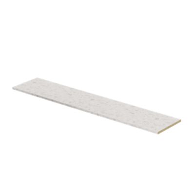 Plan de travail stratifié gris ceppo L.300 x l.62 x ép.3,8 cm GoodHome Berberis