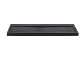 Plan vasque en pierre noir Harmon 140 cm