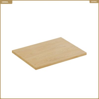 Plan vasque - L.60 x H.2 x P.46,5 cm - CREMA