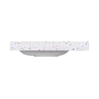 Plan vasque lave-mains l.44,2 x H.5 x P.23,2 cm , terrazzo, Homesight