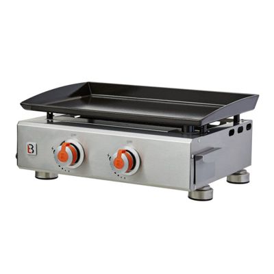 Plancha Alicia II Inox 2 feux  Surface cuisson 52 x 34 cm  5 kW
