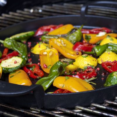 Plancha en fonte Weber Gourmet pour barbecue charbon de bois
