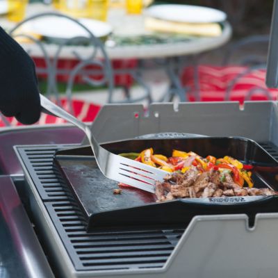 Plancha en fonte Weber pour barbecue gaz