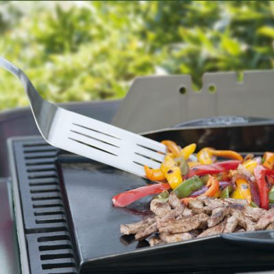 Plancha en fonte Weber pour barbecue gaz