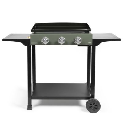 Plancha gaz 7500w plaque acier émaillé 62x34,5cm Livoo DOC326
