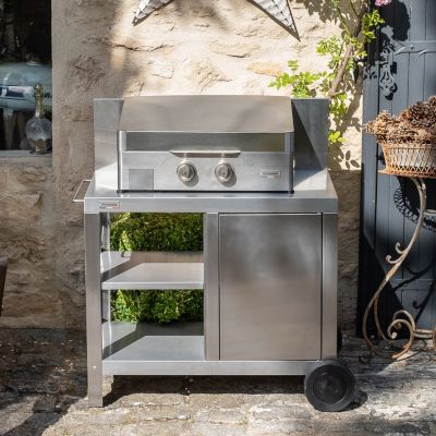 Plancha gaz Allure 260 inox Le Marquier