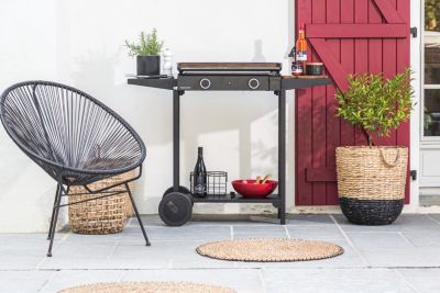 Plancha gaz Base 60 cm Forge Adour 2 feux