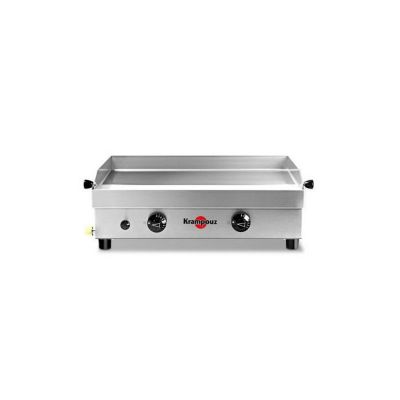 Plancha gaz Krampouz Samba Double PFSB2MA-KR 3000 W Inox