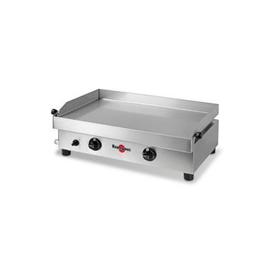 Plancha gaz Krampouz Samba Double PFSB2MA-KR 3000 W Inox