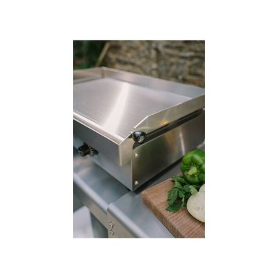 Plancha gaz Krampouz Samba Double PFSB2MA-KR 3000 W Inox