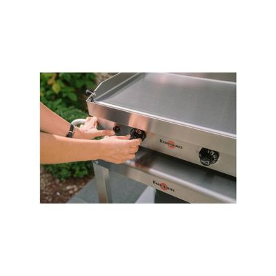 Plancha gaz Krampouz Samba Double PFSB2MA-KR 3000 W Inox