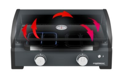 Plancha gaz Master 2 Pro acier inoxydable Campingaz