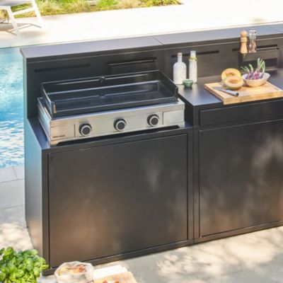 Plancha gaz Modern 75 en inox - Forge Adour