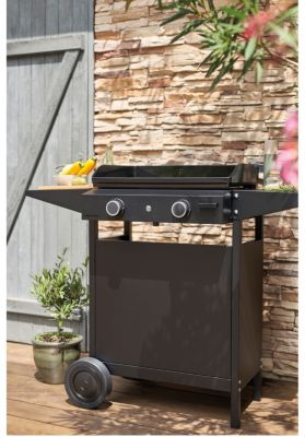Plancha gaz Origin 60 cm Forge Adour 2 feux