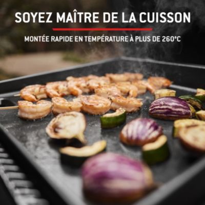 Plancha gaz premium slate 43 cm Weber