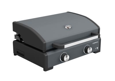 Plancha gaz Sigma Cook 2 brûleurs Campingaz avec couvercle de cuisson