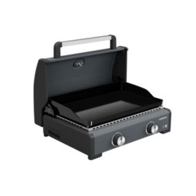 Plancha gaz Sigma Cook 2 brûleurs Campingaz avec couvercle de cuisson
