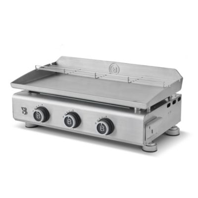 Plancha gaz Silvia II Evo 3 feux 67 cm