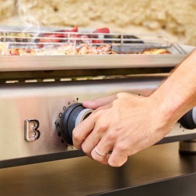 Plancha gaz Silvia II Evo 3 feux 67 cm