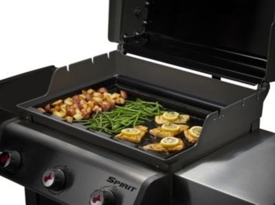 Plancha grand format pour barbecue Weber Spirit 3 brûleurs