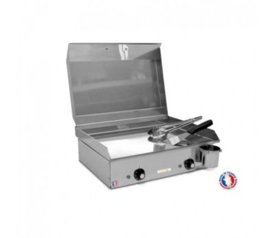 Plancha électrique PLANCHAELEC NEO E530 - 2400W + Couvercle + 2 ustensiles