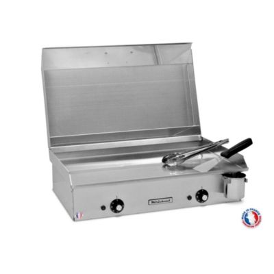 Plancha électrique PLANCHAELEC NEO E650 - 2400W + Couvercle + 2 ustensiles