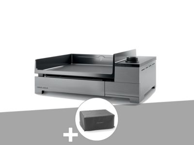 Plancha électrique Premium 45 inox avec housse - Forge Adour