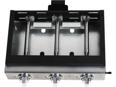 Plancha "Presto 3"  3 Brûleurs  7.5kW  Gris