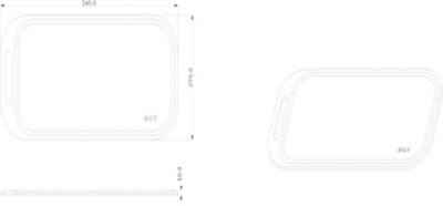 Planche à découper sur évier GoodHome Datil