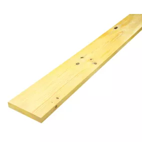 Planche bois traitée 150 x 27 mm L.4 m