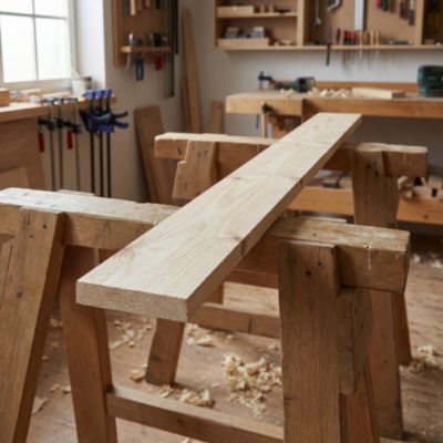 Planche brute 25 x 100 mm L.2,4 m (vendu par lot de 4)