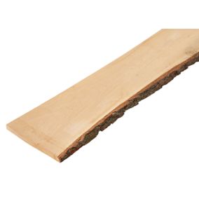 Planche chêne brut - 180 x 30 cm ép.25 mm