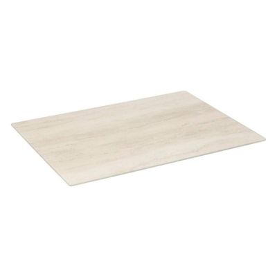Planche à découper 30x40cm Harmony en verre trempé - Beige- 5five