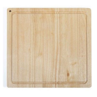 Planche à découper bois d'hévéa 46x46cm Livoo MES141