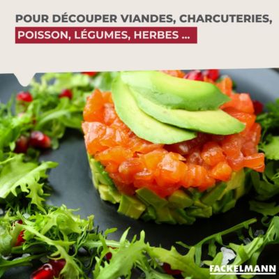 Planche à découper en hévéa Fackelmann Boissellerie