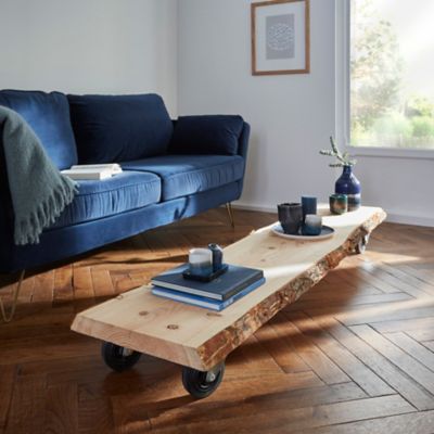 Planche de sapin/douglas 200 x 40/48 x ép.45 mm avec écorce