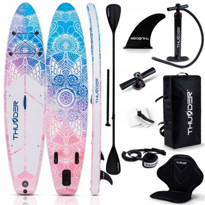 Planche de SUP gonflable 350 cm stable et résistante avec sac à dos lot de 1pièce.