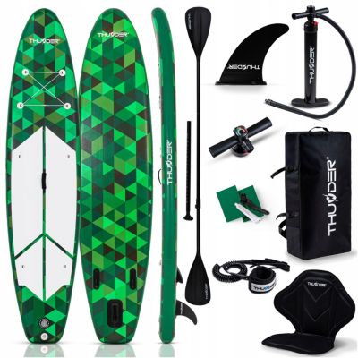 Planche de SUP gonflable de 350 cm avec siège pagaie et accessoires 1pièce