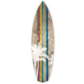 Planche de surf décorative palm surf